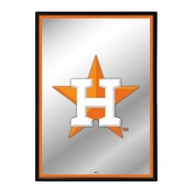 Houston Astros: Vertical Framed Mirrored Wall Sign, AGS-MBHOUS-275-01A