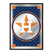 Houston Astros: Vertical Team Spirit - Framed Mirrored Wall Sign, MBHOUS-275-02