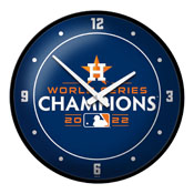 Houston Astros: World Series Champs - Modern Disc Wall Clock, MBHOUS-510-99