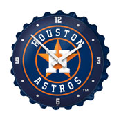 Houston Astros: Bottle Cap Wall Clock, MBHOUS-540-01