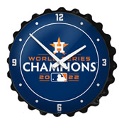 Houston Astros: World Series Champs - Bottle Cap Wall Clock, MBHOUS-540-99