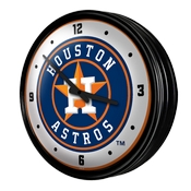Houston Astros: Retro Lighted Wall Clock, MBHOUS-550-01