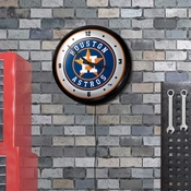 Houston Astros: Retro Lighted Wall Clock, MBHOUS-550-01