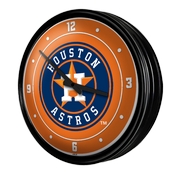 Houston Astros: Wordmark - Retro Lighted Wall Clock, MBHOUS-550-02