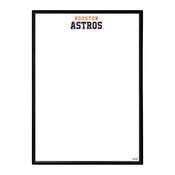 Houston Astros: Wordmark - Framed Dry Erase Wall Sign, AGS-MBHOUS-613-02A