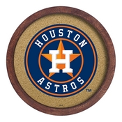 Houston Astros: "Faux" Barrel Framed Cork Board, AGS-MBHOUS-632-01A