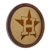 Houston Astros: Logo - "Faux" Barrel Framed Cork Board, AGS-MBHOUS-632-02A
