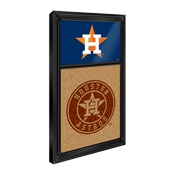 Houston Astros: Dual Logo - Cork Note Board, AGS-MBHOUS-640-02A