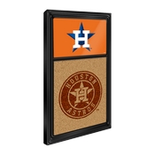 Houston Astros: Dual Logo - Cork Note Board, AGS-MBHOUS-640-02A
