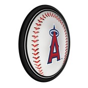 Los Angeles Angels: Baseball - Round Slimline Lighted Wall Sign, MBLAAN-130-31