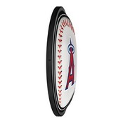 Los Angeles Angels: Baseball - Round Slimline Lighted Wall Sign, MBLAAN-130-31