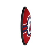 Los Angeles Angels: Oval Slimline Lighted Wall Sign, FNB-MBLAAN-140-01A