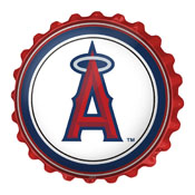 Los Angeles Angels: Bottle Cap Wall Sign, MBLAAN-210-01