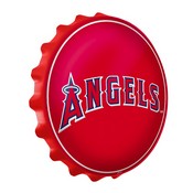 Los Angeles Angels: Wordmark - Bottle Cap Wall Sign, MBLAAN-210-02