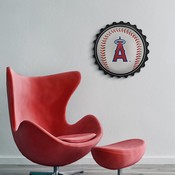 Los Angeles Angels: Baseball - Bottle Cap Wall Sign, MBLAAN-210-31