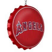 Los Angeles Angels: Wordmark - Bottle Cap Dangler, MBLAAN-220-02