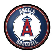 Los Angeles Angels: Modern Disc Wall Sign, MBLAAN-230-01