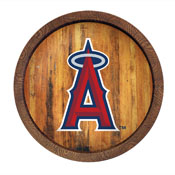 Los Angeles Angels: "Faux" Barrel Top Sign, FNB-MBLAAN-240-01