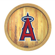 Los Angeles Angels: "Faux" Barrel Top Sign, FNB-MBLAAN-240-01