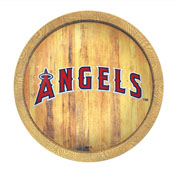 Los Angeles Angels: Wordmark - "Faux" Barrel Top Sign, FNB-MBLAAN-240-04