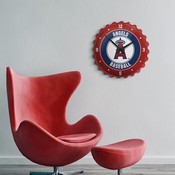 Los Angeles Angels: Bottle Cap Wall Clock, MBLAAN-540-01