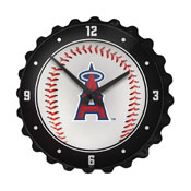 Los Angeles Angels: Baseball - Bottle Cap Wall Clock, MBLAAN-540-31