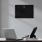 Los Angeles Angels: Logo - Framed Chalkboard, AGS-MBLAAN-623-01A