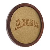 Los Angeles Angels: "Faux" Barrel Framed Cork Board, AGS-MBLAAN-632-02A