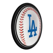 Los Angeles Dodgers: Baseball - Round Slimline Lighted Wall Sign, MBLADO-130-31