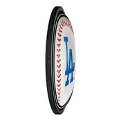 Los Angeles Dodgers: Baseball - Round Slimline Lighted Wall Sign, MBLADO-130-31