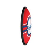 Los Angeles Dodgers: Oval Slimline Lighted Wall Sign, FNB-MBLADO-140-01A
