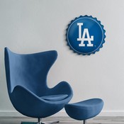 Los Angeles Dodgers: Logo - Bottle Cap Wall Sign, MBLADO-210-02
