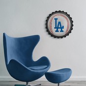 Los Angeles Dodgers: Baseball - Bottle Cap Wall Sign, MBLADO-210-31