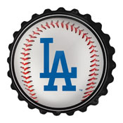 Los Angeles Dodgers: Baseball - Bottle Cap Wall Sign, MBLADO-210-31
