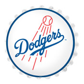 Los Angeles Dodgers: Bottle Cap Wall Light, MBLADO-215-01