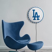 Los Angeles Dodgers: Logo - Bottle Cap Wall Light, MBLADO-215-02