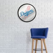 Los Angeles Dodgers: Modern Disc Mirrored Wall Sign, MBLADO-235-01