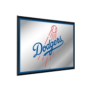 Los Angeles Dodgers: Framed Mirrored Wall Sign, AGS-MBLADO-265-01A