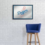 Los Angeles Dodgers: Framed Mirrored Wall Sign, AGS-MBLADO-265-01A