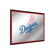 Los Angeles Dodgers: Framed Mirrored Wall Sign, AGS-MBLADO-265-01A