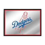 Los Angeles Dodgers: Framed Mirrored Wall Sign, AGS-MBLADO-265-01A