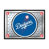 Los Angeles Dodgers: Team Spirit - Framed Mirrored Wall Sign, AGS-MBLADO-265-02A