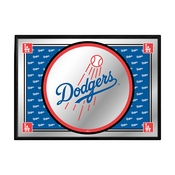 Los Angeles Dodgers: Team Spirit - Framed Mirrored Wall Sign, AGS-MBLADO-265-02A