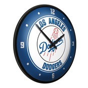 Los Angeles Dodgers: Modern Disc Wall Clock, MBLADO-510-01