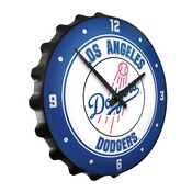 Los Angeles Dodgers: Bottle Cap Wall Clock, MBLADO-540-01