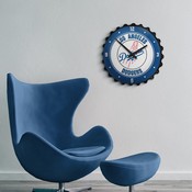 Los Angeles Dodgers: Bottle Cap Wall Clock, MBLADO-540-01