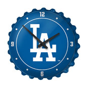 Los Angeles Dodgers: Logo - Bottle Cap Wall Clock, MBLADO-540-02