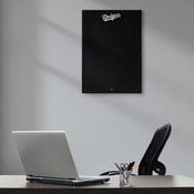 Los Angeles Dodgers: Framed Chalkboard, AGS-MBLADO-623-02A