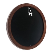 Los Angeles Dodgers: Logo - Chalkboard "Faux" Barrel Top Sign, MBLADO-630-01