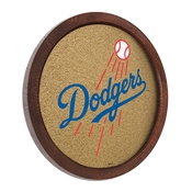 Los Angeles Dodgers: "Faux" Barrel Framed Cork Board, AGS-MBLADO-632-02A